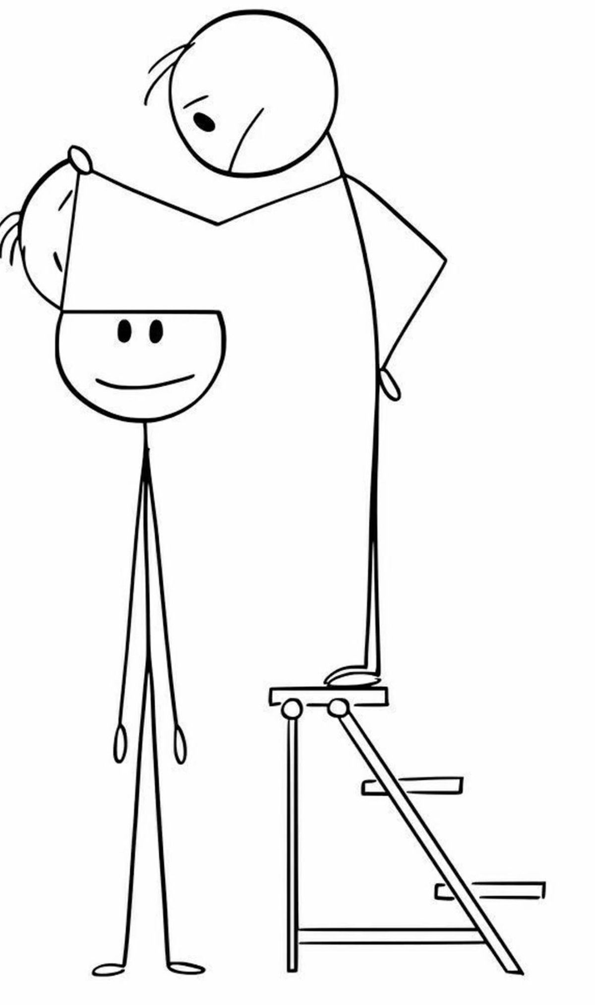 simple easy drawing of stickmen